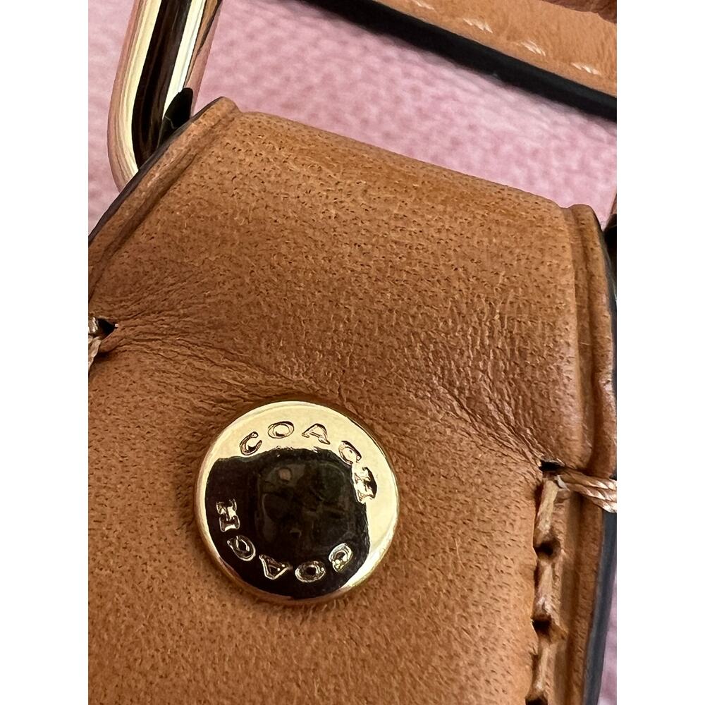 Coach Powder Pink Large Rowan NWT - Picture 9 of 11